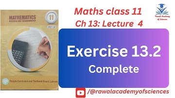 Ex 13.2  (Complete) Inverse Trig Functions | F.Sc 11th class maths |Punjab Boards, Federal Board