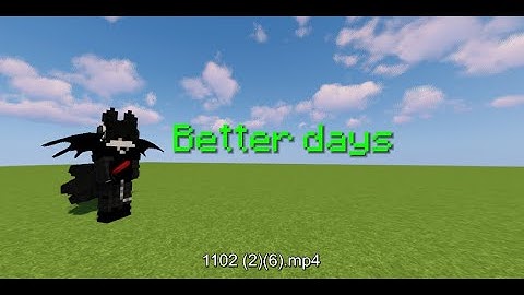 Minecraft better days are coming | Memory Reboot