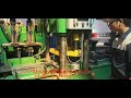 2 workstations grinding wheel making machine