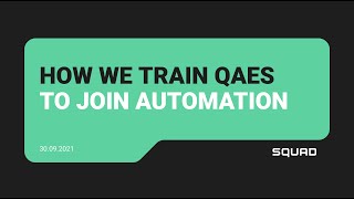 How we train QAEs to join automation. screenshot 1