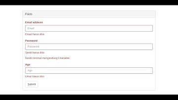 4.  Multi Language - VueJS 2.x Client Side Form Validation
