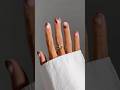 Latte nails ☕️ @MEME-lw7ny Taupe &amp; Nude Lacté #shortnails #nailtutorial #nailart