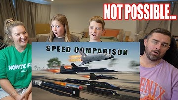 New Zealand Family Reacts to The FASTEST Man Made Objects Ever Made (DIDN