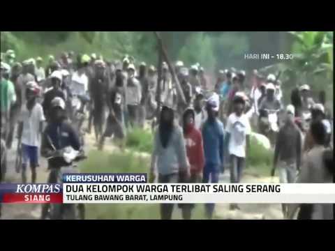 2 Tewas pada Kerusuhan Warga di Lampung