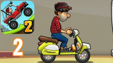 Scooter - Hill Climb Racing 2 - Part 2 - Gameplay Walkthrough (iOS,Android)