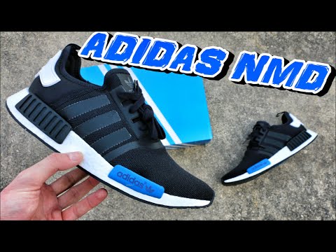 adidas nmd black and blue