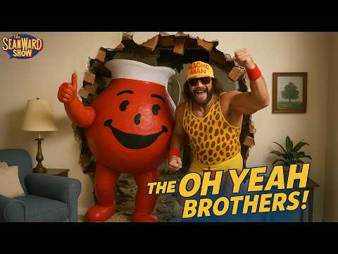Macho Man VS Kool-Aid Man: The Oh Yeah Brothers! Outrageous AI Film by Sean Ward