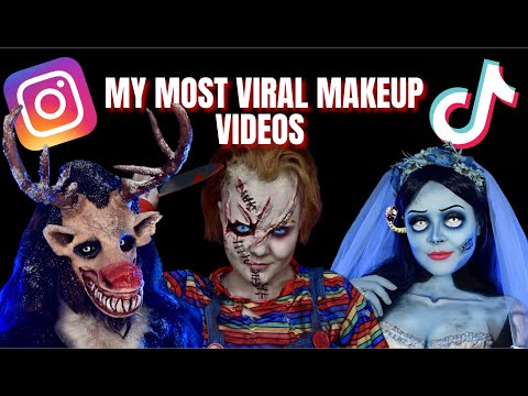 MY MOST VIRAL MAKEUP VIDEOS | EllaDoesFx