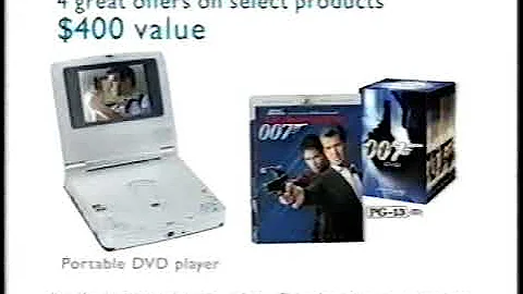 Die Another Day DVD Philips Tie in Commercial (2003)
