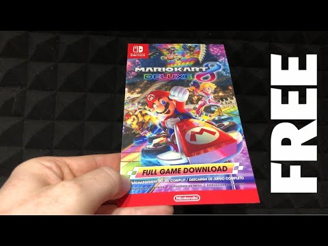 How to Redeem Mario Kart 8 Deluxe - Full Game Download Code on Nintendo Switch