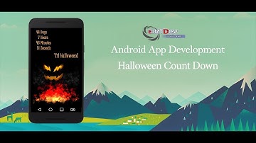 Android Studio Tutorial - Halloween Count Down App