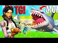 J'imite le REQUIN pour TROLL une RAGEUSE ! (Prank Fortnite Saison 3 Chapitre 2)