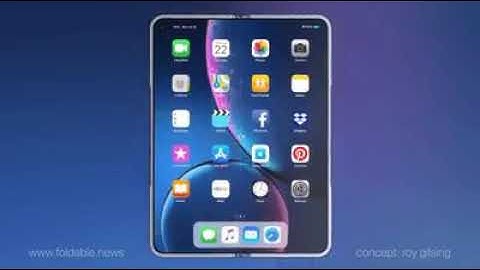 Apple Foldable iPhone Render