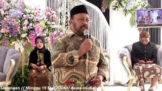 SAMBUTAN PERNIKAHAN INTAN & IBNU // KEMBANG 19 MEI 2024