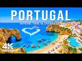 Portugal 4K Drone Footage 2026 | Golden Coast Views, Historic Streets & Europe's Atlantic Paradise