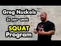 Part 5 - SQUAT PROGRAM REVIEW - Greg Nuckols 28 Free Programs - 2x per Week Squat Program