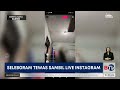 Selebgram jaksel nekat akhiri hidup sambil live ig