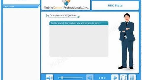 UMTS RRC State (E-Learning Demo)