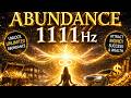 Powerful 1111Hz Abundance Meditation for Wealth &amp; High Vibration #0023