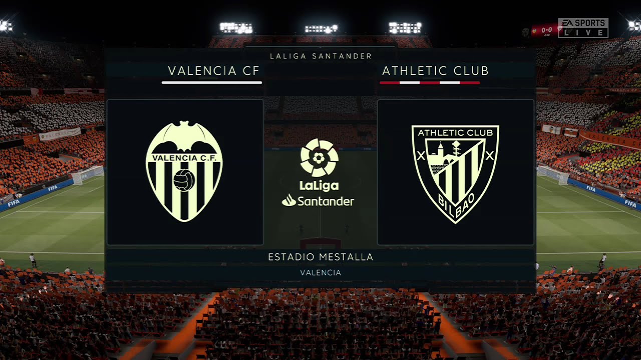 ⚽ Valencia vs Athletic Bilbao ⚽ | La Liga (25/09/2021) | Fifa 21 - YouTube