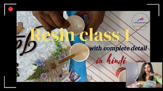 Resin full course class 1 complete information in one video | Full tutorial of resin art work