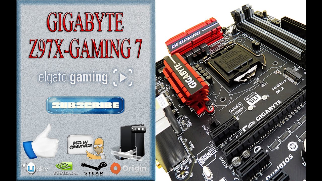 MY NUEVA PC: GIGABYTE Z97X-GAMING 7 2014 - YouTube