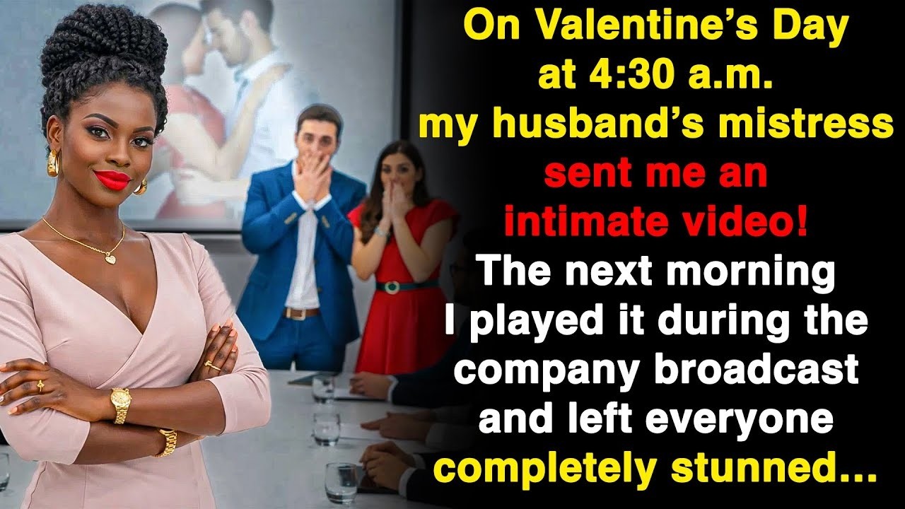 In the middle of the night, my husband’s mistress sent the video I shocked everyone at work