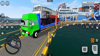 GAME MOBIL MOBILAN TRUK MUAT KERETA LOKOMOTIF - GAME MOBIL TRUK SIMULATOR ANDROID screenshot 4