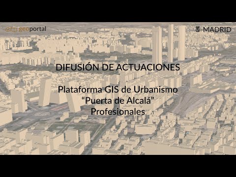 Plataforma GIS de Urbanismo PUERTA DE ALCALÁ (Profesionales)