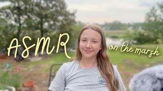 Soft & sleepy ASMR out by the marsh 😴 + a chat about healthy living screenshot 4