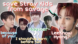 Save Stray Kids from Savage Seungmin