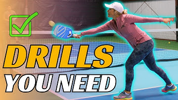 Drills To Improve Your Pickleball Game | Catherine Parenteau