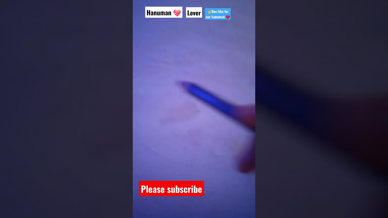 Hanuman drawing [] please subscribe [] #short #easy #watercolour #drawing  []#Devil art's