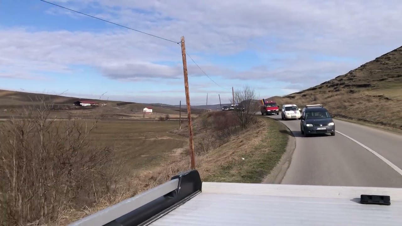 Marș auto pe DJ 150 ruta Ceanu Mare- Boldut in 12.02.2026