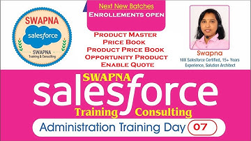 07SalesforceAdminProductMasterPriceBookProductPriceBookOpportunityProductEnableQuoteSwapnaSalesforce