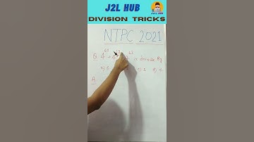 Math Tricks #shorts #j2lhub #math #rrbntpc