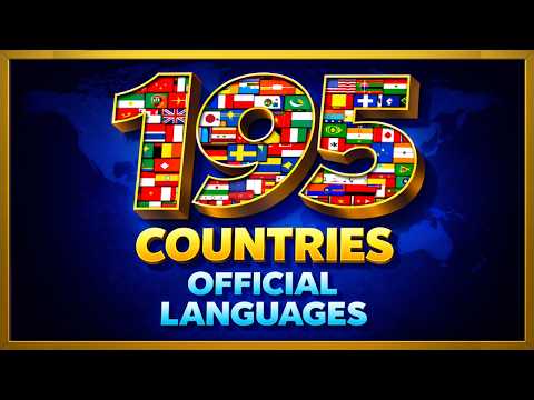 Video 195 Countries & Their Official Languages Explained | Complete World List