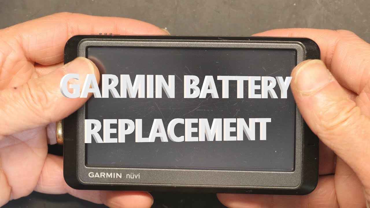 presse Ord Anoi Battery Diagnostic & Replacement in a Garmin Nuvi 200 205 255 265 200w 205w  255w 265w GPS Navigation - YouTube