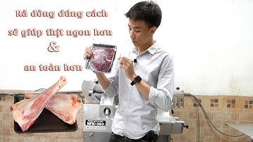 Rã Đông Thịt Bò / Rã Đông Thực Phẩm Sao Cho Đúng Cách | Nguyên Hà Food