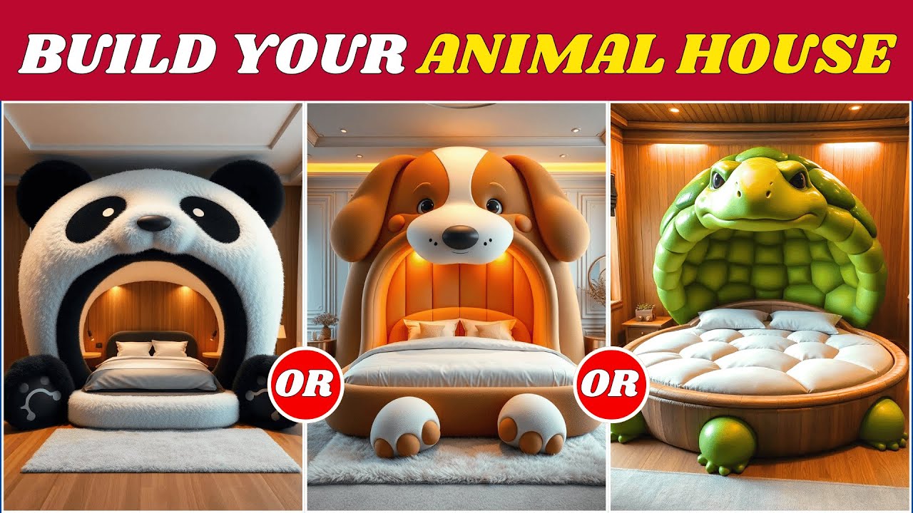 Вы бы предпочли построить идеальный дом для своего животного? 🐶🐱🐼70 потрясающих вариантов | Quiz ...