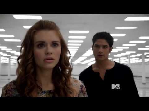 Teen Wolf - Scott and Lydia into Stiles head