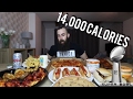 The 14,000 Calorie Super Bowl Game Day Feast | BeardMeatsFood