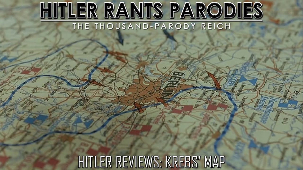 Hitler Reviews: Krebs' Map