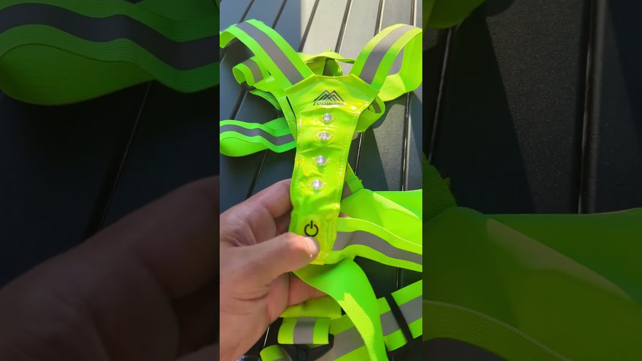 LED Hi Viz Vest for runners, Joggers, eScooters  etc.