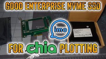 Endurance NVMe SSD for Chia Plotting