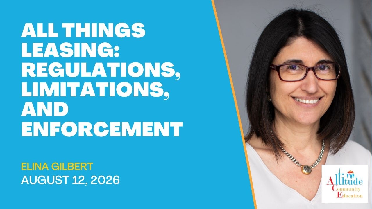 All Things Leasing: Regulations, Limitations, and Enforcement