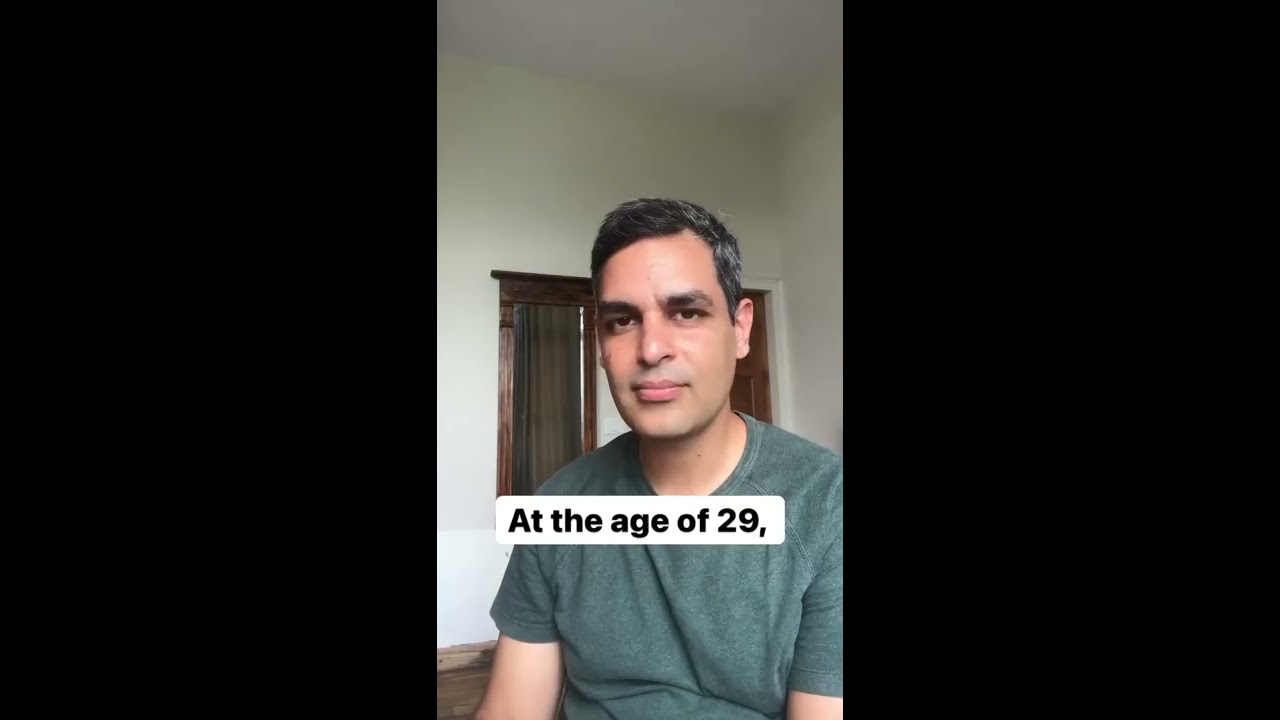 I Was JOBLESS With NO Money At 29 Ankur Warikoo Shorts