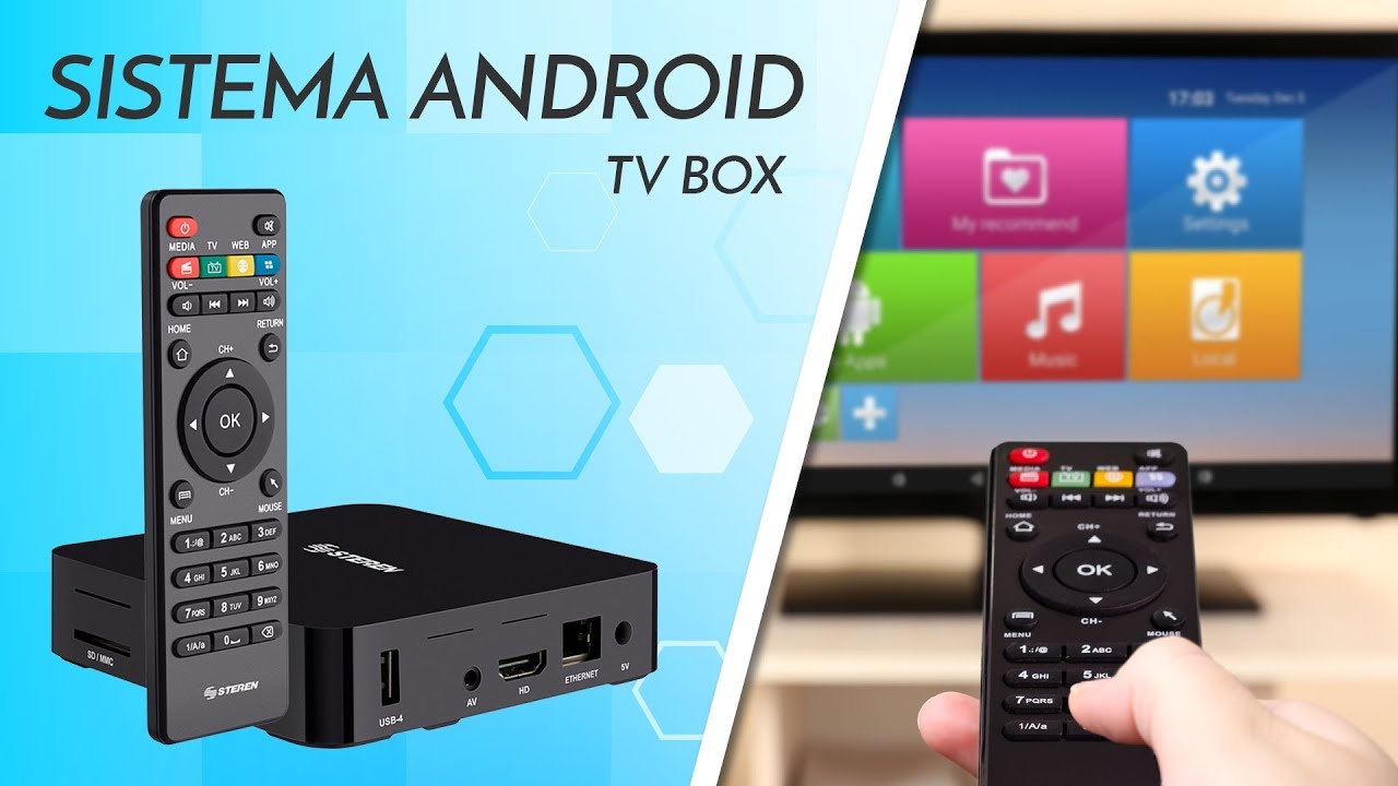 Convertidor Smart TVBOX PRO INTV-120 Steren 