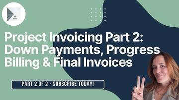 ConnectWise Project Invoicing Part 2: Down Payments, Progress Billing & Final Invoices Done Right