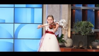 Alma Deutscher, 8-Year-Old Music Prodigy on Ellen show